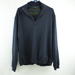 Hathaway Mens Black Pullover Long Sleeve Sweatshirt XL